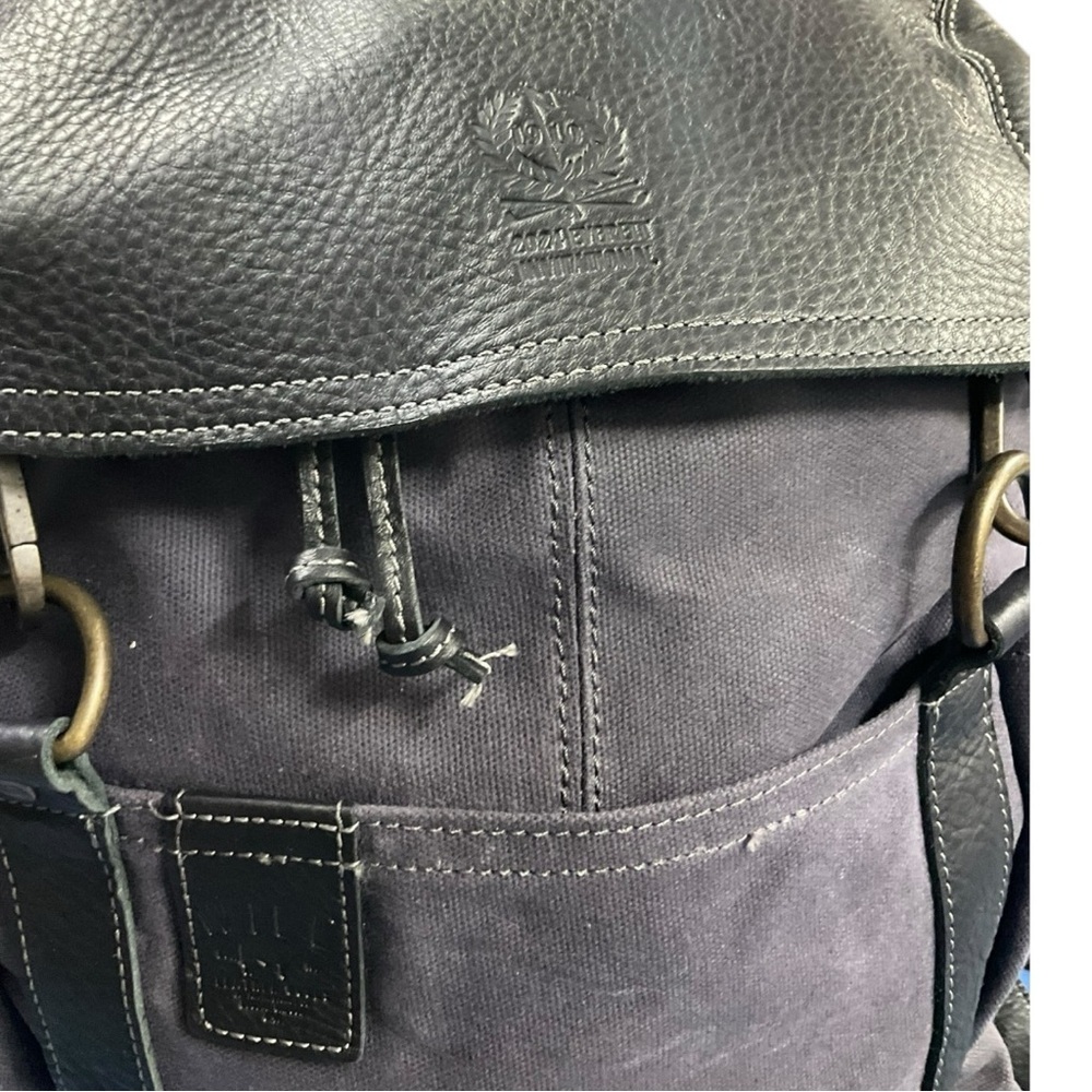 🎒 WILL Leather Goods Backpack 🛠️ Waxed Canvas & Leather 💼 Rugged & Stylish - Picture 3 of 11